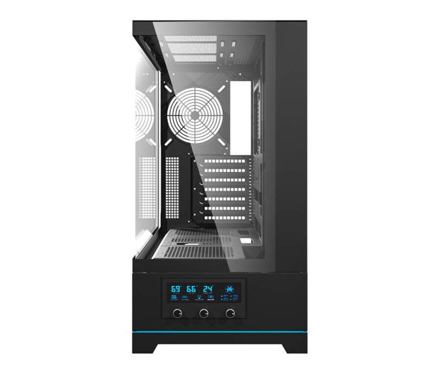 DarkFlash DY451 Black No Fans - 1526229 - zdjęcie 3